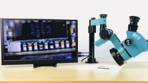 RF4 Microscope RF-7050pro- FO19 360 degree Rotatable Digital Trinocular Electronic Microscope