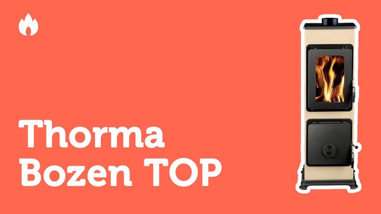 Видеобзор печи отопительной Thorma bozen TOP. Характеристики модели...