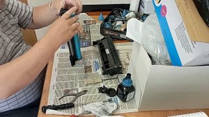 Заправка и любимая болезнь совместимых картриджей HP CF-259X конторы Solution Print 2021 года