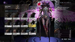 Warframe | Fashion Frame | Wisp Prime : Corrupted Enchantress