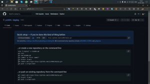 How to deploy Code on Github using command line || code with gaming