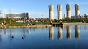 Москва. Прогулка по парку "Ходынское поле" (08.10.2022)