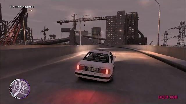 Стритрейсинг по городу. Audi 100 45 [carmod] в конце - краш-тест. смотреть онлайн