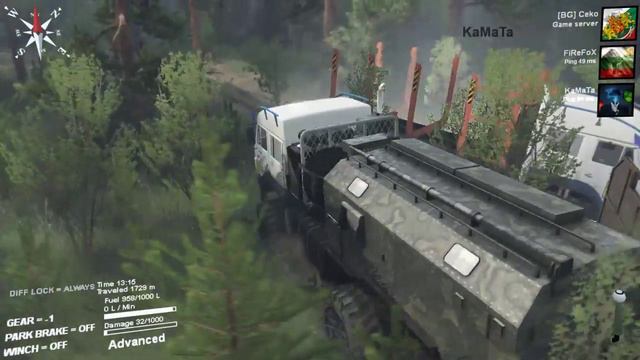 SpinTires # 6 Карта «Яма» С Камата и Юли смотреть онлайн
