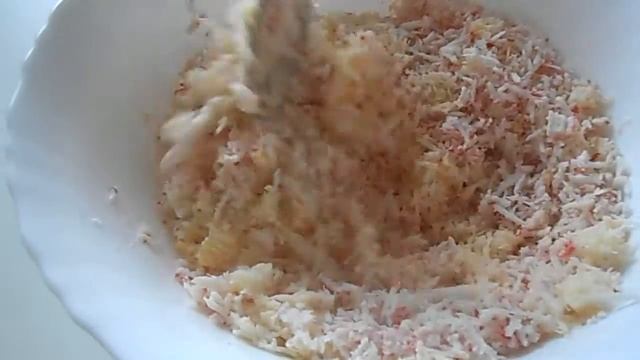 Шарики из крабовых палочек, сурими