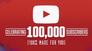 100 000 ПОДПИСЧИКОВ на Ютуб!