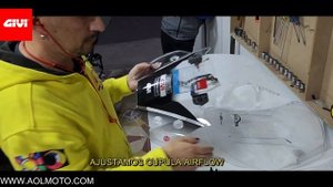Instalación Cúpula Givi AF3112 Suzuki Vstrom Dl 650 At/xt En AOLMOTO
