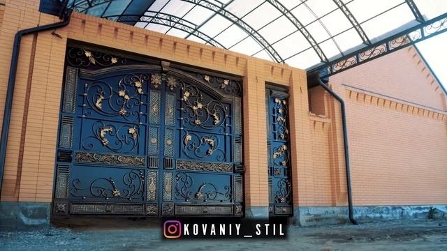 Ворота грозный Kovaniy_stil