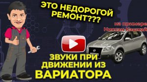 Шум при движении вариатора, можно ли недорого починить?