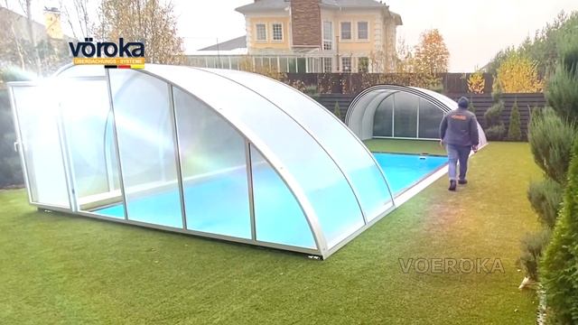 Павильоны для бассейнов модель EXCLUSIV