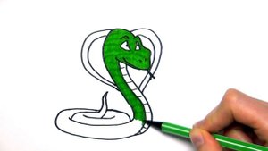 Нарисуй и раскрась веселых змеек! \\ Рисование для мальчиков! Рисуем вместе!