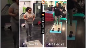 Body Transformation | Full Body Burn | Begin your transformation journey with Sheeba Ali.