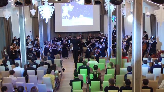 Концерт оркестра "Таврический"... на горнолыжном курорте! смотреть онлайн