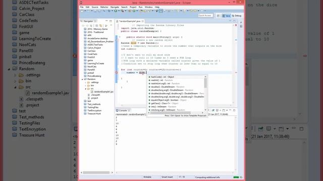 Java RANDOM смотреть онлайн