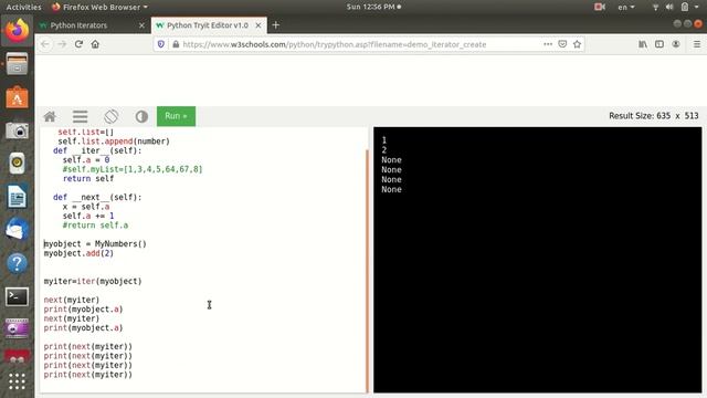 Python iteration
