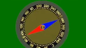 Ориентирование с помощью компаса.