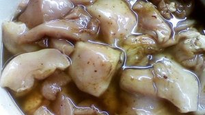 Шашлык из курицы в мультиварке