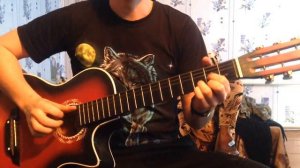 Одинокий демон на гитаре