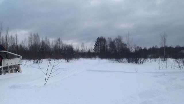 Мототолкаче в метровом пухляке и болоте. смотреть онлайн