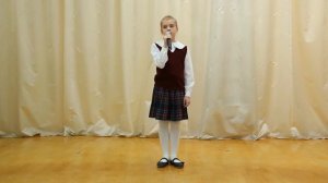 Шакунова Василиса, 8 лет, песня мама, вокал