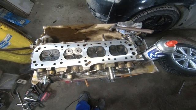 Chevrolet Lacetti Замена прокладки ГБЦ. смотреть онлайн