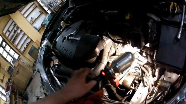 Установка доп радиатора CVT на Mitsubishi Outlander xl 2011 смотреть онлайн