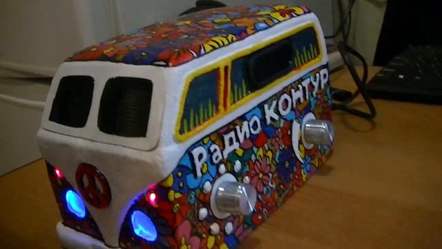 Обзор крафтового Wi-Fi интернет-радиоприёмника радио "КОНТУР", изготовленного своими руками смотреть онлайн