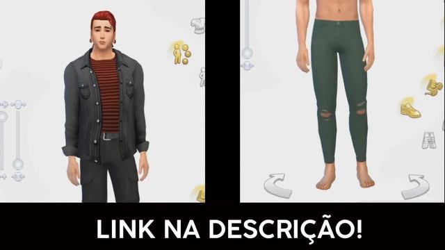 PACK 100+ CABELOS E ROUPAS MASCULINAS MAXIS MATCH! - The Sims 4 CPS ?♂️? смотреть онлайн