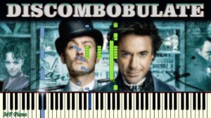 Hans Zimmer - Discombobulate ("Sherlock Holmes") [piano tutorial + sheet piano]
