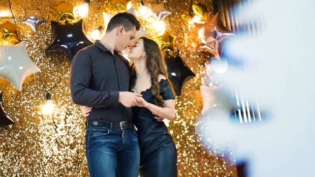 Новогодний фотопроект 2018 Золотая фотозона Бердянск New year 2018