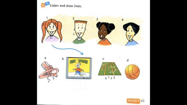 Spotlight 3 Workbook Audio Ex. 4, p. 63 смотреть онлайн