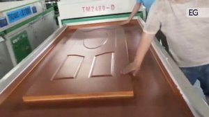 Вакуумный пресс для ламинирования мебельных фасадов пленками ПВХ TM2480