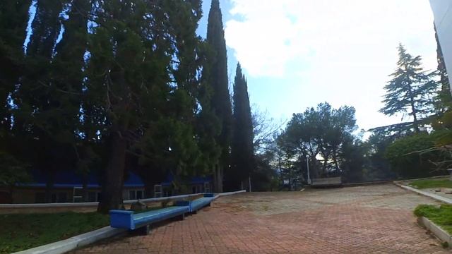 Алушта 09 02 21г. "АТЕЛИКА ГОРИЗОНТ"2**в Профессорском-как пройти-спуск к морю/ГРИЛЬ&Бар/Обзор/Крым