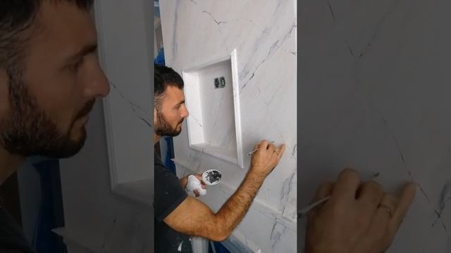 Венецианская штукатурка на камине смотреть онлайн