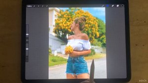 How to remove background in procreate
