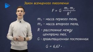 10 Класс - Физика - Сила всемирного тяготения. Закон всемирного тяготения