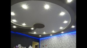 Как сделать потолок из Гипсокартона ! Потолочный короб с подсветкой