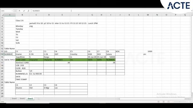 ORACLE SQL & PLSQL Tutorial 2022 Part-3 | Oracle PL/SQL Full Course | Learn PL SQL Course | ACTE
