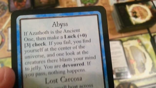 Ужас Аркхэма + Чёрная Коза Чащоб + Ужас Данвича + Король в Жёлтом (Даолот): 14-ый ход смотреть онлайн