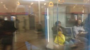 Поездка на поезде Москва от станции Александровский сад до Кутузовской // 7 августа 2019 года