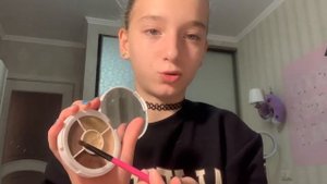 мой ежедневный макияж, который сможет повторить КАЖДЫЙ!!!!!!! Легкий макияж в школу. )))