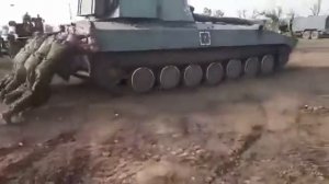 2С1 «Гвоздика»  заводим с толкача ???