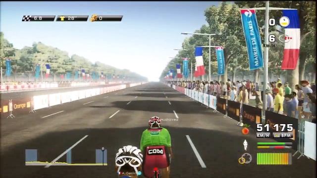 Tour De France 2012 - PS3 - [ Champ-Elysse ] Platinum Trophy.- Champion of Champions смотреть онлайн