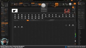 03 ZBrush Stroke Interpolate / Как быстро повторить промежуточные штрихи
