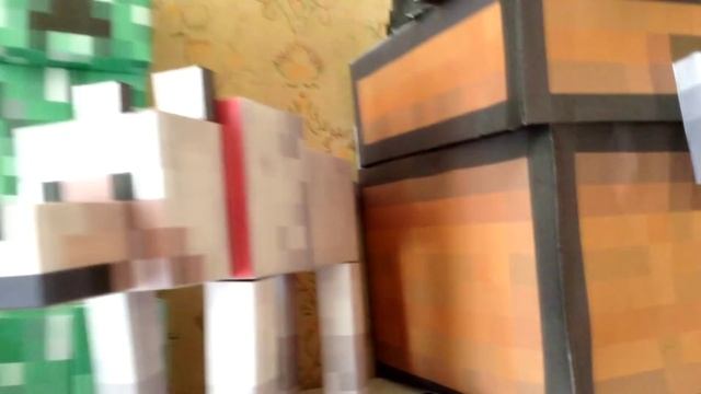 Бумажный Minecraft: Где размещаются фигурки смотреть онлайн