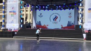 Daria Volkova, Olympic Day 16th of June 2019, Moscow, Russia