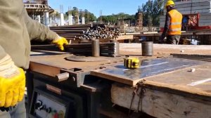 Станок для гибки арматуры GMS B36 и станок для резки арматуры H45