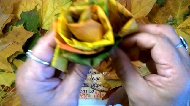 к дню рукоделия осенний букет