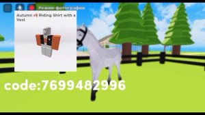 ~Коды на вещи в Horse Valley///Codes for things in Horse Valley~