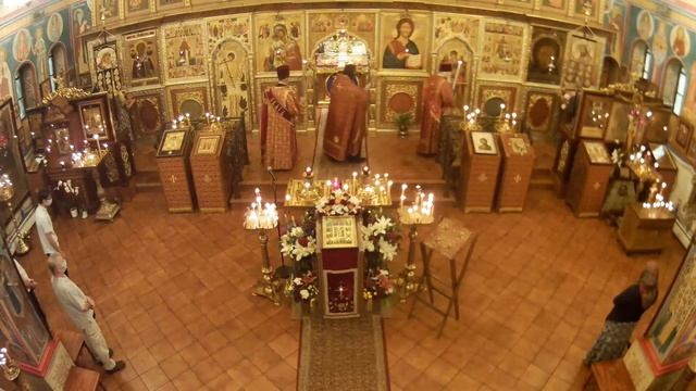 2021.09.25. 14th Sunday after Pentecost. Vigil. Неделя 14-я по Пятидесятнице. Всенощная. смотреть онлайн